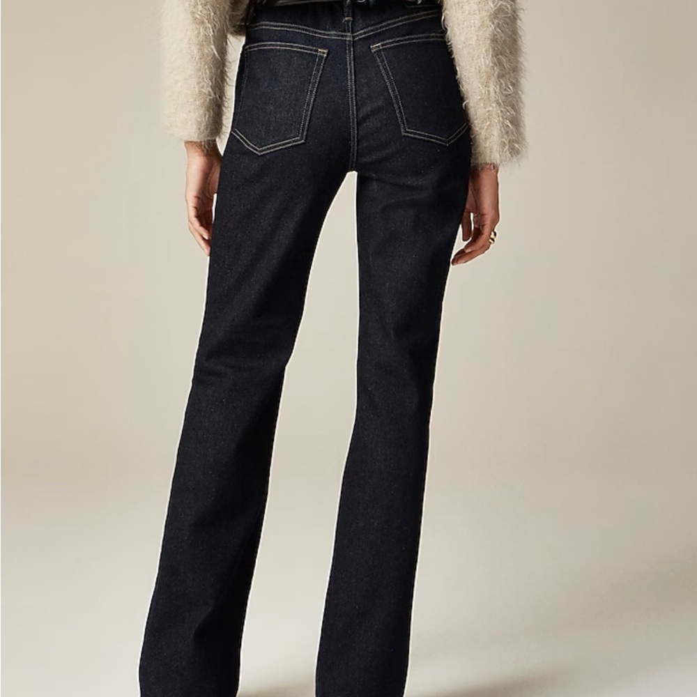 Low Rise J. Crew Dark Wash Bootcut Jeans